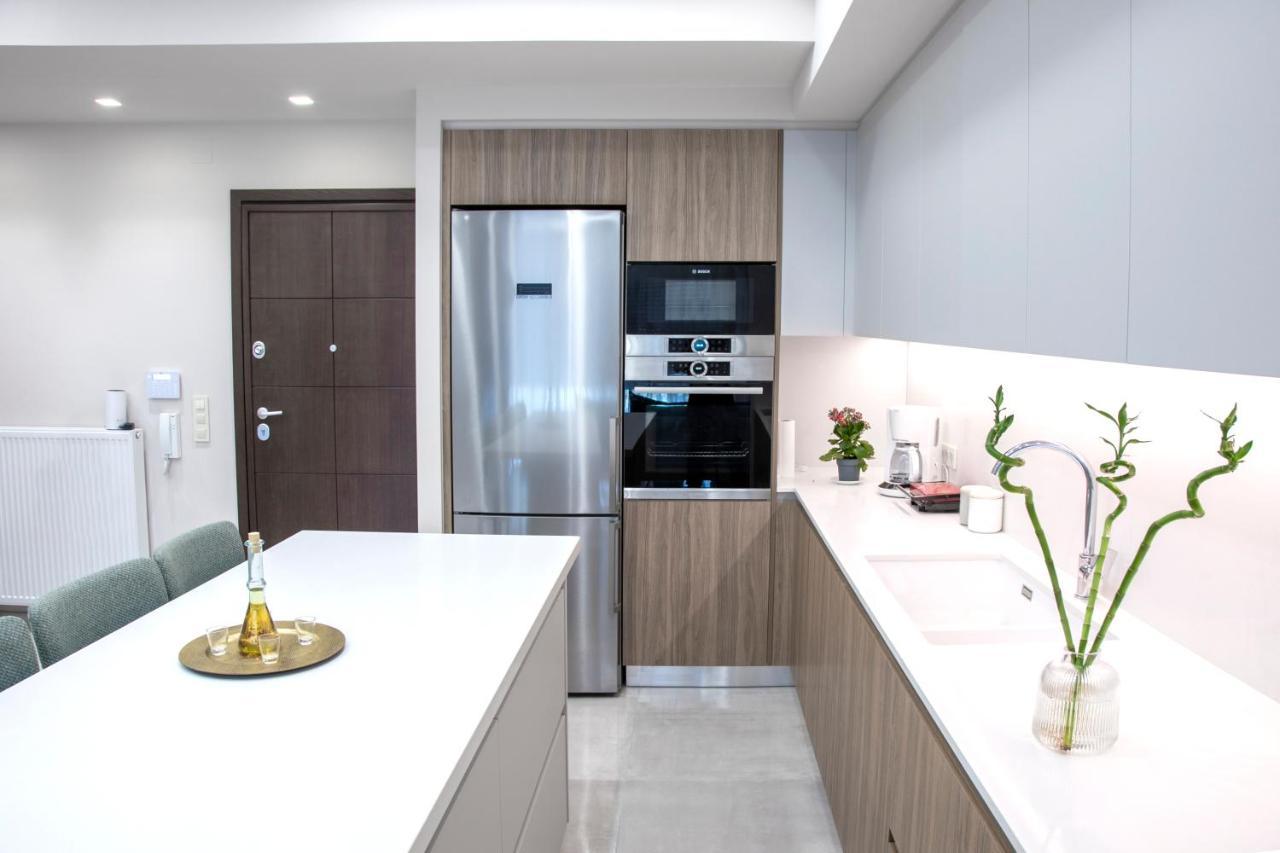 Ferienwohnung Stylist House With Amazing View Iraklio Exterior foto