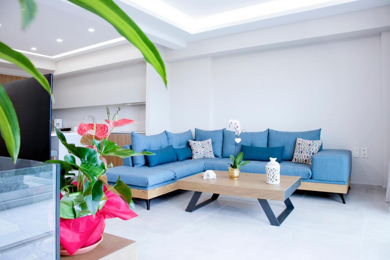 Ferienwohnung Stylist House With Amazing View Iraklio Exterior foto