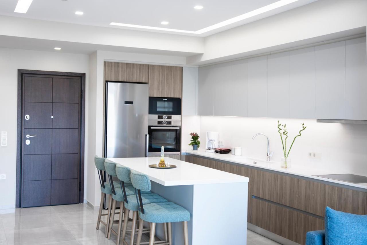 Ferienwohnung Stylist House With Amazing View Iraklio Exterior foto